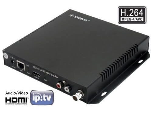 IP Streamer & Enkoder (H264) HDMI ve AUDIO/VIDEO girişli :: IRENIS ADE-264