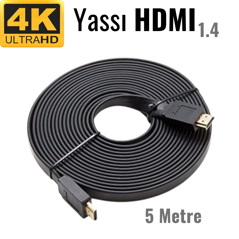 IRENIS HDMI 1.4 Yassı Kablo