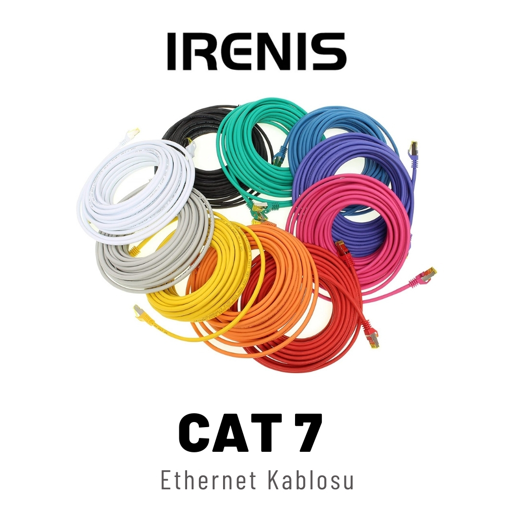 IRENIS Renkli Ethernet Kablosu