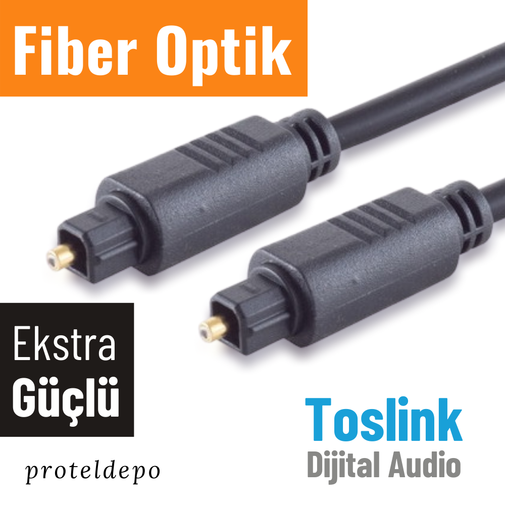 Fiber Optik Toslink Kablo