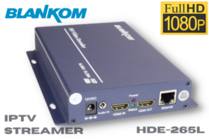 Anasayfa 47 BLANKOM HDE-265L H.265 ve H.264 IP çıkışlı broadcast enkoder