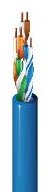 BELDEN Ethernet (LAN) Cables 23 Belden 1583ENH Category 5e Cable, 4 Pair, U/UTP, LSZH Indoor CPR Dca