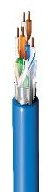 BELDEN Ethernet (LAN) Cables 2 Belden 1633ENH Category 5e Cable, 4 Pair, F/UTP, LSZH Indoor CPR Dca