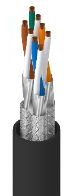 BELDEN Ethernet (LAN) Cables 15 Belden 74004NH DataTuff® 7, 4PR #23 Sol BC, PO ins, S/FTP, LSZH Jkt, AWM 2