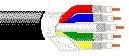 Broadcast Audio / Video Cables 10 Belden 7712A VideoFLEX® Snake, RG6, 5 Coax 18 AWG, Riser