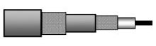 Broadcast Audio / Video Cables 81 Belden 7784AF 7784AF - Triax 11, 15 AWG Str SPC, SPC + BC Braids, PVC Jkt