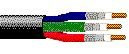 Broadcast Audio / Video Cables 4 Belden 7794A VideoFLEX® Snake, RG59, #20-3 Coax, CMR