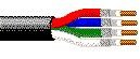 Broadcast Audio / Video Cables 5 Belden 7795A VideoFLEX® Snake, RG59, #20-4 Coax, CMR