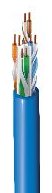 BELDEN Ethernet (LAN) Cables 30 Belden 7965ENH Category 6 Cable, 4 Pair, U/UTP, LSZH Indoor CPR Eca