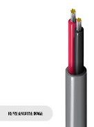 Broadcast Audio / Video Cables 34 Belden 9452 Microphone Cable, 2C #24 Str TC, Noise reducing tape, O/A Fo