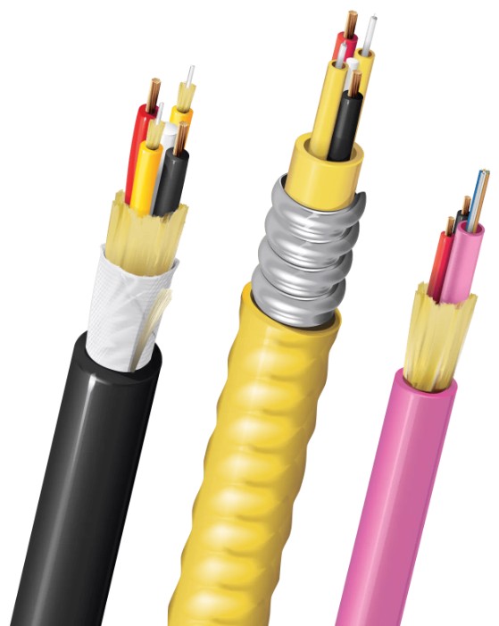 Belden Optical Fiber Cables 14 Belden DuetConnect copper-fiber hybrid cable family