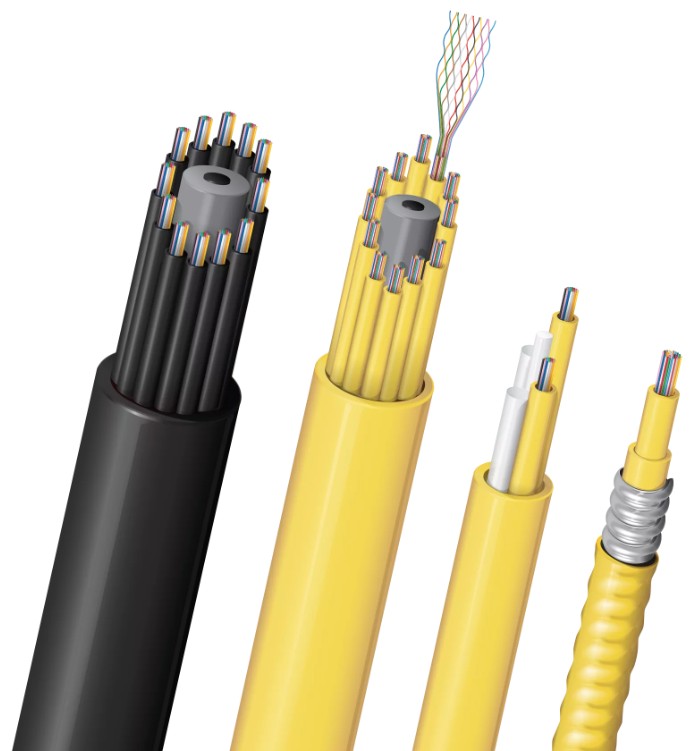 Belden Optical Fiber Cables 3 Belden ribbon fiber optic cable family