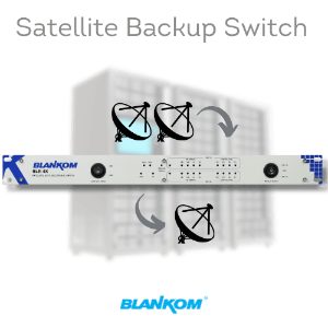 SMATV, Cable TV, MATV Distribution 19 BLANKOM BLR-4X Satellite redundancy, 1:1 backup switch