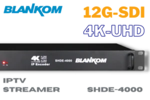 BLANKOM SHDE-4000 12G-SDI IP streamer enkoder