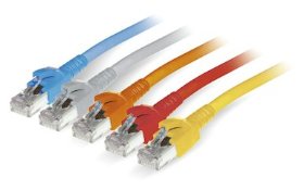 RJ45 Patch Cords 24 Datwyler RJ45 patch cords Cat.6A (IEC) 500 MHz, shielded (S/FTP), wiring 1:1, e