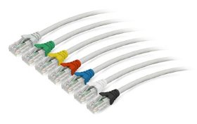 RJ45 Patch Cords 25 Datwyler RJ45 patch cords Cat.6A U/UTP 500 MHz, unshielded, wiring 1:1