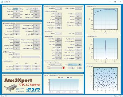 MPEG Stream Analyzer, DVB Analyzer, SD Analyzer 7 DEKTEC Atsc3Xpert