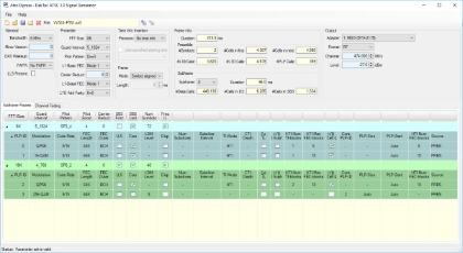 Video Test and Measurement 30 DekTec Atsc3Xpress ATSC 3.0 signal generator software screenshot