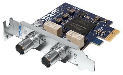 Video Test and Measurement 14 DekTec DTA-2175 HD-SDI/ASI input and output PCIe card with relay bypass