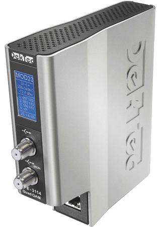 Video Test and Measurement 19 DekTec DTE-3114 quad QAM modulator with IP input