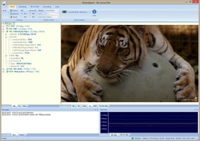 MPEG Stream Analyzer, DVB Analyzer, SD Analyzer 3 DEKTEC StreamXpert