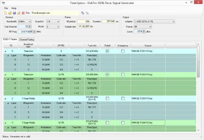 MPEG Stream Analyzer, DVB Analyzer, SD Analyzer 12 DEKTEC TmmXpress