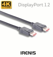 Irenis 40 IRENIS DP12-1000 DisplayPort 1.2 Cable, 4K