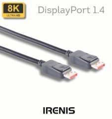 Irenis 36 IRENIS DP14-2000 DisplayPort 1.4 Cable, 8K, Eco
