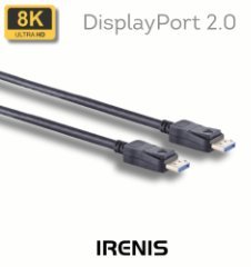 Irenis 32 IRENIS DP20-1000 DisplayPort 2.0 Cable, 8K