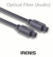 Irenis 42 IRENIS FCA-1000X Toslink Optical Fibre Audio Cable, 4.0mm
