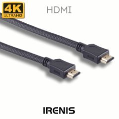 Irenis 29 IRENIS HDMI-4K-4000 HDMI Cable 4K, Nylon Braided