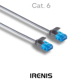 RJ45 Patch Cords 30 IRENIS CAT6U-1000 Cat.6 UTP Patch Cord, Slim