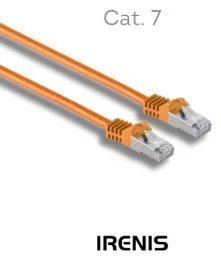 IRENIS Cat7 S/FTP RJ45 patch cord, 26 AWG
