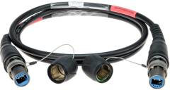 Makaralı Seyyar Fiber Optik Kablolar 97 KLOTZ CAM-PCC