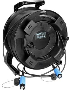 Makaralı Seyyar Fiber Optik Kablolar 1 KLOTZ makaralı seyyar fiber optik kablo, SmartBeam DUO cable drum (F2US11G)