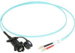Fiber Optic Connectors, Pigtails and Adapters 44 KLOTZ SmartBeam DUO bulkhead adapter, 2x LC (FB2ZMYL)