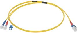 Fiber Optik Patch Cord 37 KLOTZ LC duplex patch cord, 9/125 OS2 (FOPDXS2LL)