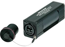 Fiber Optic Connectors, Pigtails and Adapters 55 KLOTZ opticalCON LC cable coupler (NAO2..H1WA)
