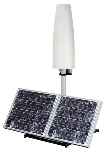 NARDA EMF Monitörler ve 24/7 Area Monitörler 10 NARDA AMS serisi seçici alan monitörü, çift güneş panelli