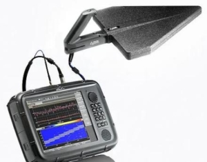 Anasayfa 35 NARDA SignalShark 3310 el tipi analizör, aktif anten sapına takılı log-periyodik yönlü anten ile