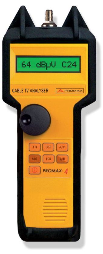 Kablo TV Analizörleri 3 PROMAX-4 kablo-TV analizörü