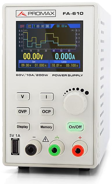 DC Power Supplies 2 PROMAX FA-610