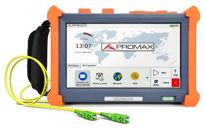 Fiber Optic Test and Measurement 15 PROMAX PROLITE-53B XL four-wavelength singlemode and multimode OTDR