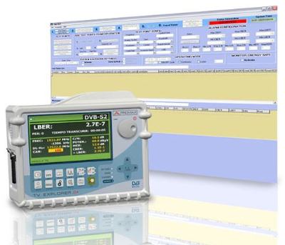 TV, Cable and Satellite Spectrum Analyzers 37 PROMAX RM-404 signal monitoring and management software