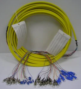 PROTELFiBER breakout fiber optik patch cord