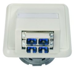 Telegärtner Fiber Optic Product Families 86 Telegärtner Complete outlets OAD/S with assembled adaptors