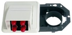Telegärtner Fiber Optic Product Families 91 Telegärtner Complete outlets OAD with assembled adaptors