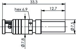 RF Connectors & Cable Assemblies 3 Telegärtner Mini HD-BNC