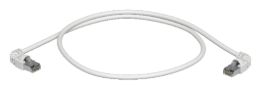 RJ45 Patch Cords 20 Telegärtner Cat.6A - Wiring 1:1 - S/FTP (LSZH) right- left Cable Boot 100137150