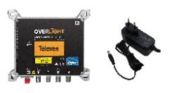 TV & Satellite-TV Distribution over Fiber Optics 55 Televes 237517 Overlight optical transmitter CWDM Outoor use, DAB/UHF/SAT, 1530nm, Po 9dBm